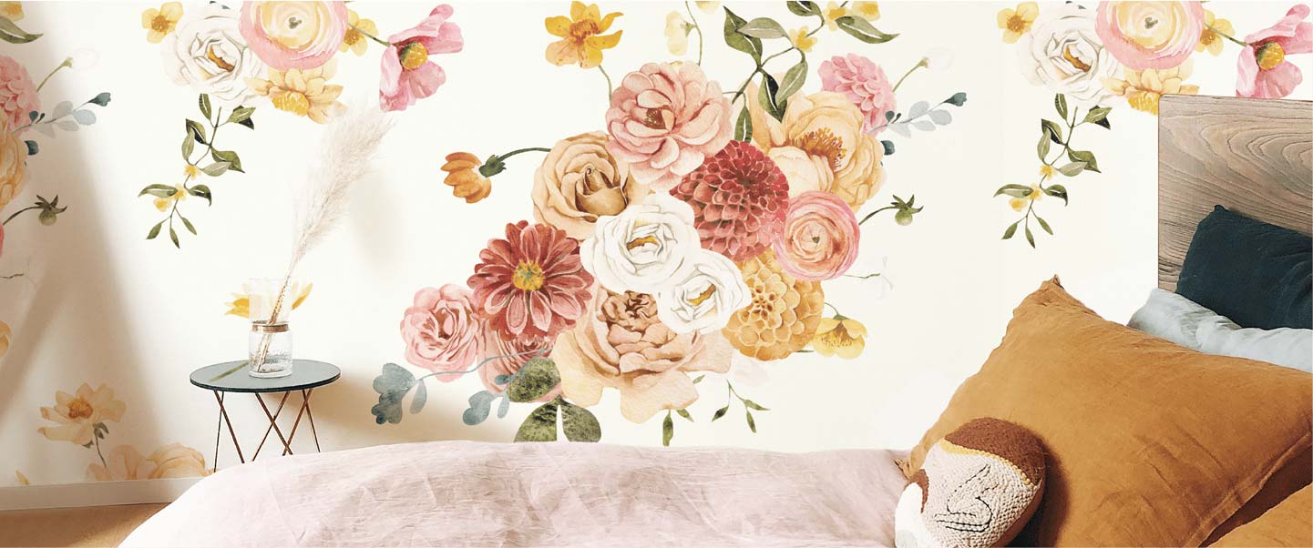 Botanical Peel And Stick Removable Wallpaper 200+ Colors