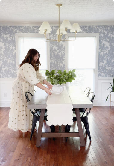 Pictured - Canopy Shade Wallpaper, project by @theshowgals