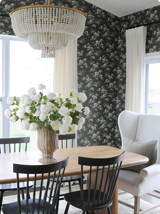 Pictured - Antique Garden Wallpaper, project by  @lanadmitruks